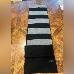 J.Crew Black & Gray Scarf